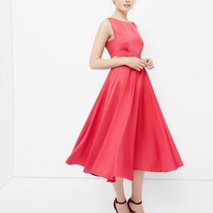 Ted Baker Fuschia Cutout Crepe Dress